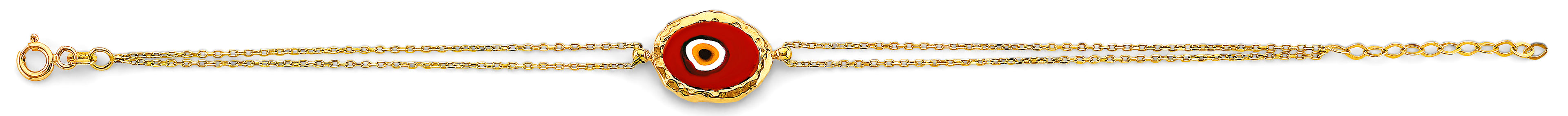 14K Yellow Gold Light Necklace & Bracelet - AB1131