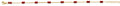 14K Yellow Gold Light Necklace & Bracelet - AB1136