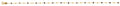 14K Yellow Gold Light Necklace & Bracelet - AB1140
