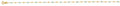 14K Yellow Gold Light Necklace & Bracelet - AB1141
