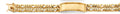 14K Yellow Gold Men's & Link Bracelet - AB1149