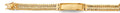 14K Yellow Gold Men's & Link Bracelet - AB1152
