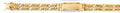 14K Yellow Gold Men's & Link Bracelet - AB1154
