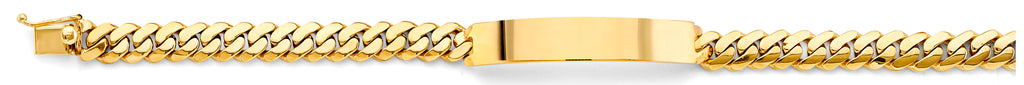 14K Yellow Gold Men's & Link Bracelet - AB1156