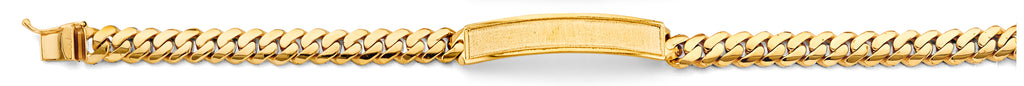 14K Yellow Gold Men's & Link Bracelet - AB1158