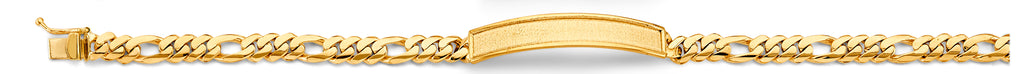 14K Yellow Gold Men's & Link Bracelet - AB1162