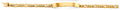 14K Yellow Gold Men's & Link Bracelet - AB1163