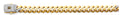 14K Yellow Gold Men's & Link Bracelet - AB1164