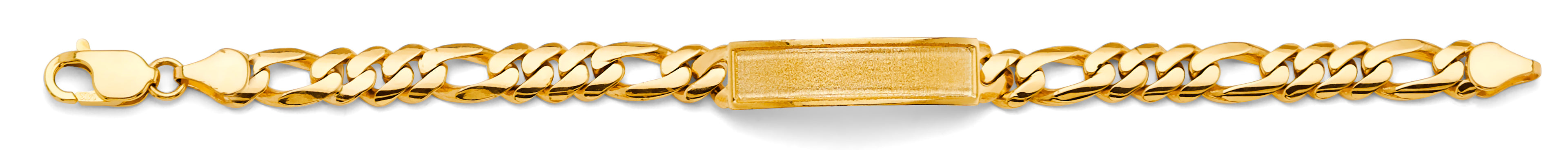 14K Yellow Gold Baby ID Bracelet - AB1169