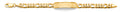 14K Yellow Gold Baby ID Bracelet - AB1170