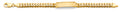 14K Yellow Gold Baby ID Bracelet - AB1171