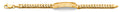 14K Yellow Gold Baby ID Bracelet - AB1172
