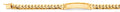 14K Yellow Gold Men's & Link Bracelet - AB1174