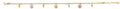 14K Yellow Gold Assorted Fancy Bracelet - AB1175
