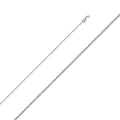 14K Yellow Gold Flat Open Wheat 1.2mm Chain - CH-0191