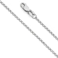 14K Yellow Gold Rolo Cable 1.6mm Chain - CH-0229