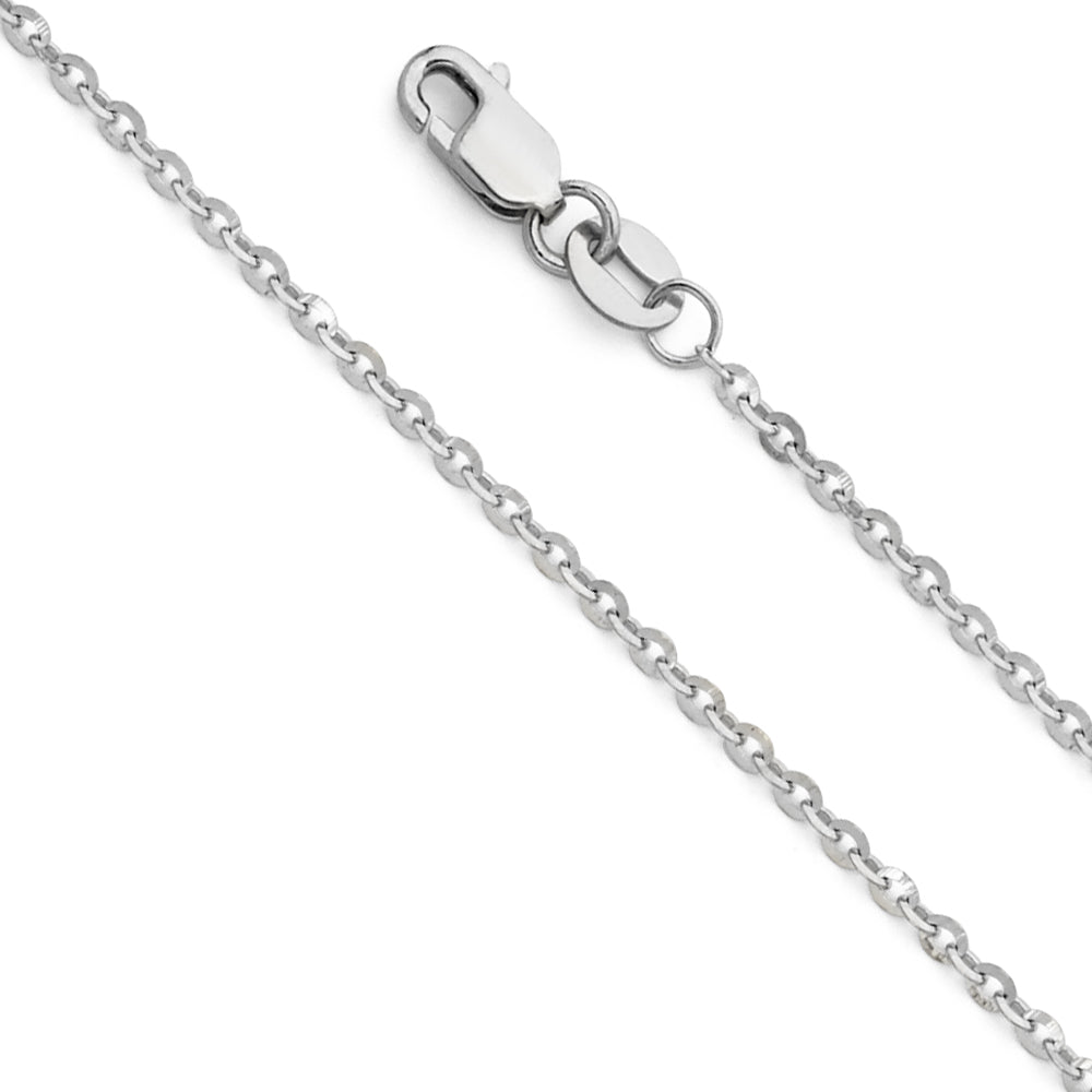 14K Yellow Gold D.C. Cable 1.6mm Chain - CH-0234