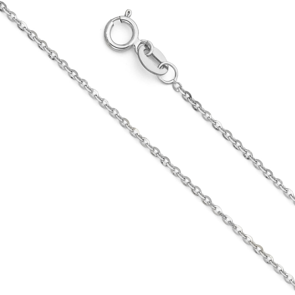 14K Yellow Gold D.C. Cable 1.2mm Chain - CH-0235