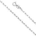 14K Yellow Gold Stamped Mirror 2mm Chain - CH-0245