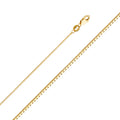 14K Yellow Gold Box Yellow 0.8mm Chain - CH-0256