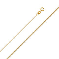14K Yellow Gold Box Yellow 0.5mm Chain - CH-0258