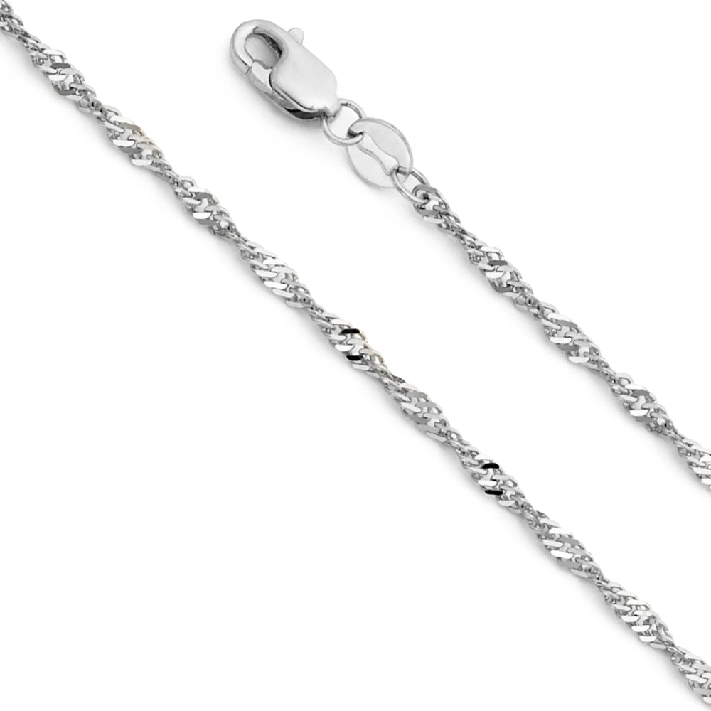 14K Yellow Gold Singapore 1.5mm Chain - CH-0283