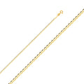 14K Yellow Gold Flat Mariner 2mm Chain - CH-0334
