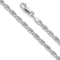 14K Yellow Gold Valentino with Star & Rail D.C. 2.6mm Chain - CH-0381