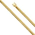 14K Yellow Gold Solid Solid Miami Cuban 6.9mm Chain - CH-0401