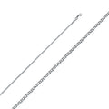 14K Yellow Gold Flat Open Wheat 2mm Chain - CH-0466