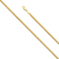 14K Yellow Gold Solid Solid Miami Cuban 3.3mm Chain - CH-0520
