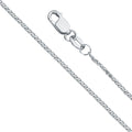 14K Yellow Gold 6 D.C. Round Wheat (Shiny Finish) 1mm Chain - CH-0547