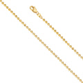 14K Yellow Gold Ball Chains 2.5mm Chain - CH-0551