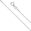 14K Yellow Gold Oval Angled D.C. Cable 0.9mm Chain - CH-0561