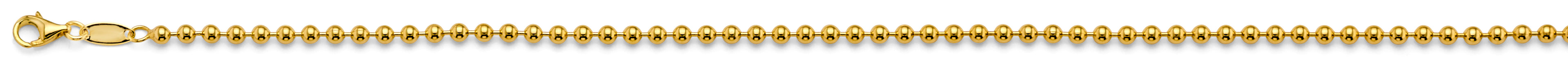 14K Yellow Gold Ball Chains 2.5mm Chain - CH-0619