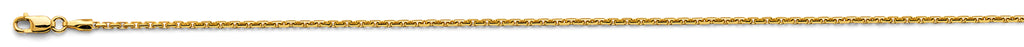 14K Yellow Gold Assorted Pendant Chains 1.3mm Chain - CH-0625