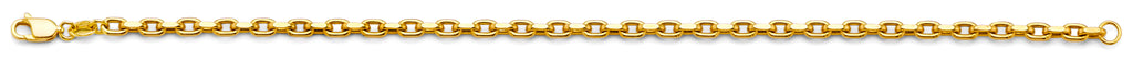 14K Yellow Gold Rolo Cable 2.7mm Chain - CH-0626