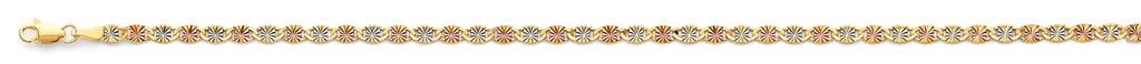 14K Yellow Gold Assorted Valentinos & Mariners 3.1mm Chain - CH-0670