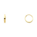 14K Yellow Gold Huggies Earring - ER220