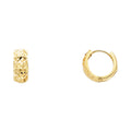 14K Yellow Gold Huggies Earring - ER233
