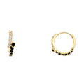 14K Yellow Gold Huggies Earring - ER259