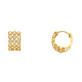 14K Yellow Gold Huggies Earring - ER275