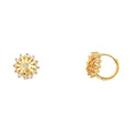 14K Yellow Gold Huggies Earring - ER309