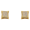 14K Yellow Gold Half Set - ER314