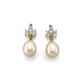 14K Yellow Gold Half Set - ER439