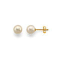 14K Yellow Gold Half Set - ER447