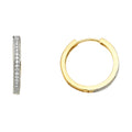 14K Yellow Gold Huggies Earring - ER631
