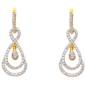 14K Yellow Gold Hanging Earring - ER776