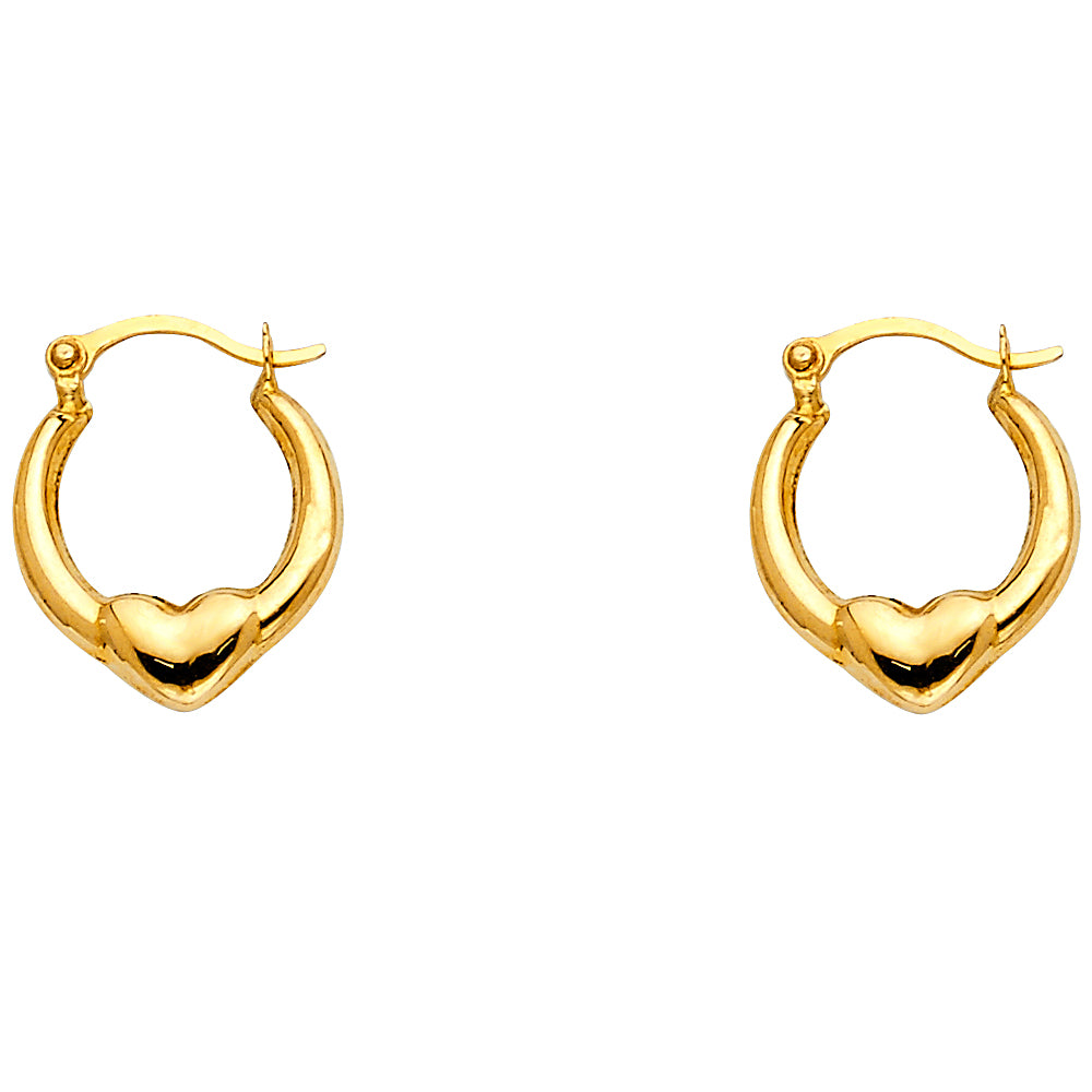 14K Yellow Gold Teardrop & Chandelier Earring - ER816