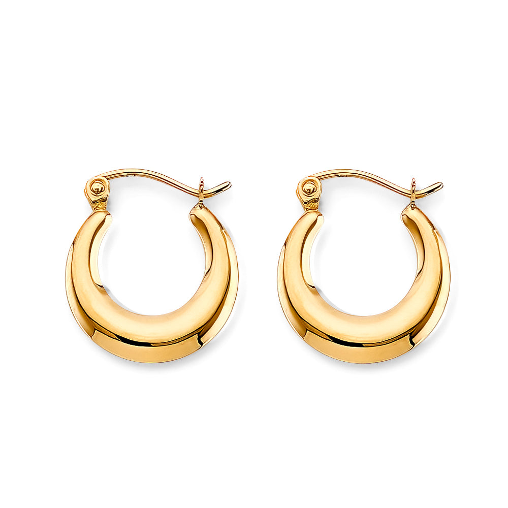 14K Yellow Gold Teardrop & Chandelier Earring - ER849